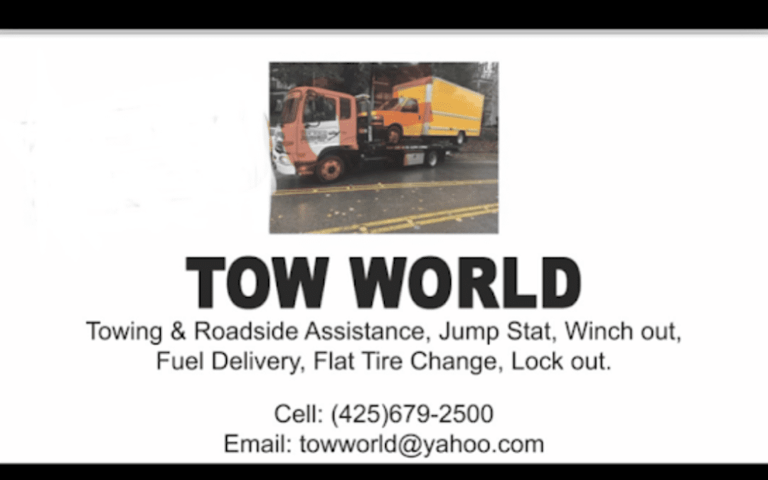 Fast Flatbed tow truck